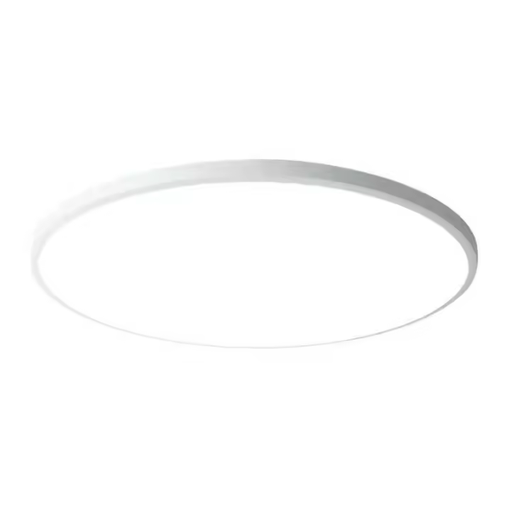 Lámpara de Techo LED Regulable de 48W con Borde Blanco a Prueba de Tres y Temperatura Ajustable, 38CM - 1