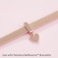 Pandora Jewelry Reflexions - Colgante de clip con forma de De Corazón, Viene con embalaje de Caja de regalo original. - details 2