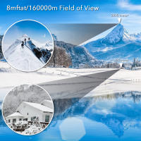 Binoculares De Camping 60X60 Alta Potencia Telescopio HD Longitud De Rango 15000m Para Turismo Caza Resistente Al Agua BAK4 Prismas - details 3