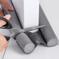 Tira De Aislamiento Para Puerta Cutable Bloqueador De Ruido Doble Espuma Impermeable Y Antipolvo Sellador Acústico Flexible - details 2