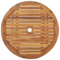 vidaXL Comedor de jardín plegable 3 piezas madera maciza de acacia - details 3
