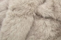 TRAFZA Chaqueta Corta De Pelo Sintético Para Mujer Estilo Vintage Cuello Enrollado Doble Botón Cierre Manga Larga Invierno Callejero - details 9