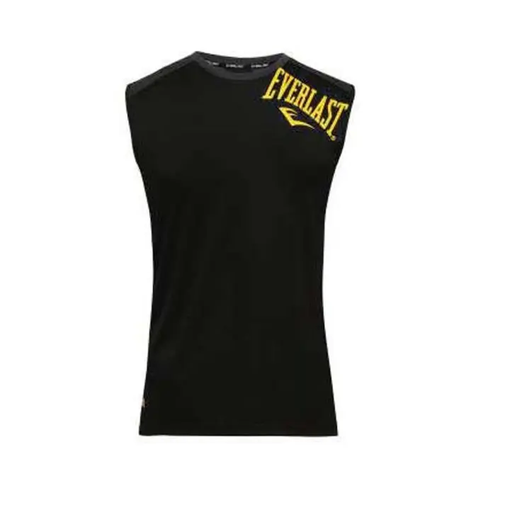 Camiseta Sin Mangas Orion Black-Yellow Everlast - 1