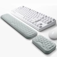Almohadilla De Muñeca Para Teclado De Juego Ergonómica Con Espuma De Memoria Accesorio De Ratón Y Teclado - details 3