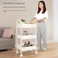 Organizador Multifuncional De Cocina Con Ruedas Trolley De Almacenamiento Para Comedor Y Dormitorio Estante Para Alimentos - details 7