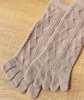 6 Pares De Calcetines Finos Para Verano Para Mujer Con Dedos Separados Media Pierna Deporte Algodón Poliéster Spandex - details 25
