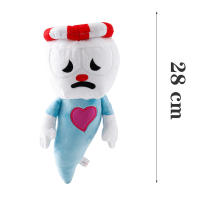 Muñeco De Peluche Cuphead Estilo 13 Mugman El Calice Juguetes De Peluche Suaves Para Niños Regalo De Cumpleaños Y Navidad - details 8