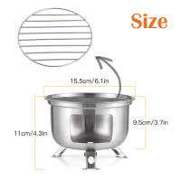 Estufa De Camping Portátil Mini Para Picnic Cocina Con Carbón Y Alcohol Grill De Sobrepresión Para Supervivencia Y BBQ - details 2