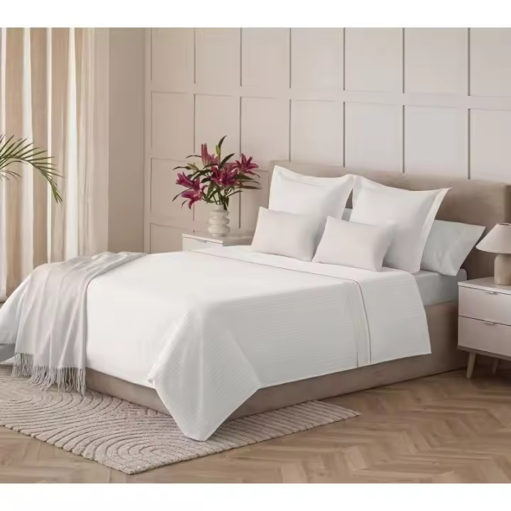 Catotex Kabely - Juego de sábanas 50% algodón INDIA. Calidad suprema de la firma Catotex. Formado por bajera, encimera y una o dos fundas de almohada. Producto TOP. - 1