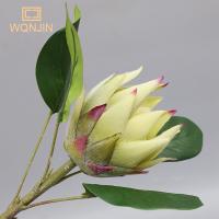 WQNJIN Gran Rama Artificial De Flor De 55cm Monarca Loto Magnolia Planta Falsa De Plástico Para Decoración De Casa Y Bodas - details 1