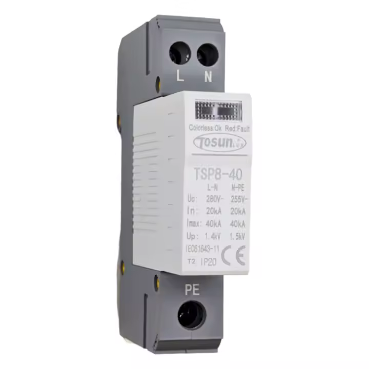 Tosunlux Protector Sobretensiones Transitorias 1P+NPE 40ka - 1
