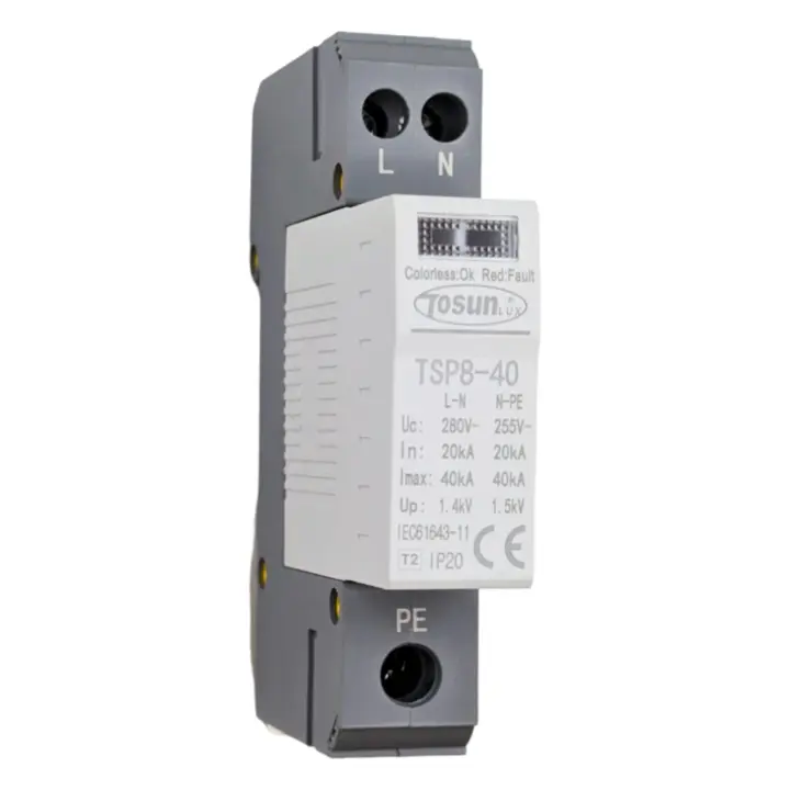 Tosunlux Protector Sobretensiones Transitorias 1P+NPE 40ka - 1