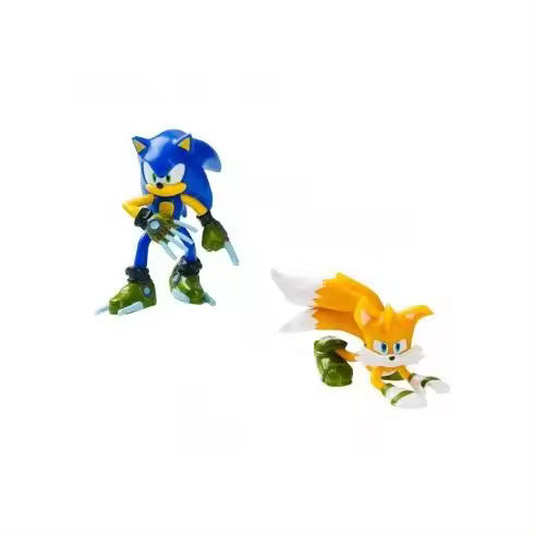 FIGURA SONIC PACK DE 2 FIGURAS Bizak Raíz EDADES EDAD DE 6 A 9 AÑOS FIGURAS COLECCIONABLES Todos los juguetes - 1