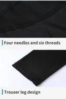 Leggings Calientes Para Hombres Conexión De Corrección De Compresión Y Alta Elasticidad Pantalones De Entrenamiento De Peluche - details 4
