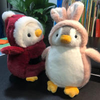 Almohada De Peluche Pingüino Kawaii Juguete De Peluche Pingüino Lindo Regalos Para Niños Edad Recomendada 0-3Años Material Suave - details 9
