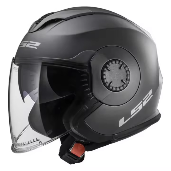 Ls2 Casco Jet Of570 Verso Negro Adulto - 1