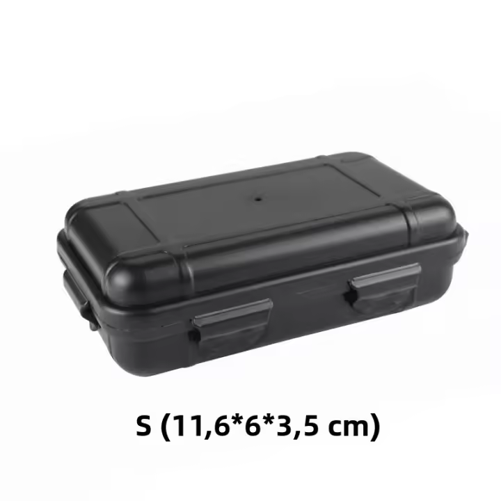 Caja De Herramientas Impermeable Y Antigolpes Para Teléfonos Electrónicos Y Gadgets Airtight Caja De Almacenamiento Para Sobrevivir Al Aire Libre Con Recubrimiento De Espuma - 1