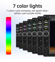 Juguete De Coche BQCC 1Din 7 Pulgadas Pantalla Táctil IPS Con Cableado Carplay Android Auto Luz LED De 7 Colores Mirrorlink TF FM USB Multimedial Radio Para Vehículo Universal - details 7