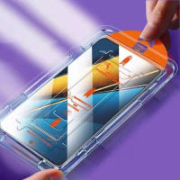 2PC Vidrio De Cristal Sin Polvo 8K Para Xiaomi 15 14 13 14T 13T 11T 12T 10T 9T 9 pro CC9 Protección Facil Instalación HD Anti-Rasguños Anti-Rotura - details 3