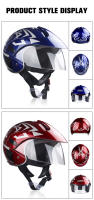 Casco De Motocross Para Niños Comodidad Y Seguridad Protección En Viajes En Motocicleta Adecuado Para Edades 3-9 Años Material ABS - details 12