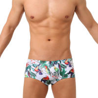 Nueva Ropa De Baño Para Hombre Moda 2023 Pantalones De Natación Estampados Con Push-up Elásticos Y Cómodos Para Playa Y Surf Con Cierre De Cordón - details 8