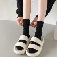 7 Pares De Calcetines De Cuello Redondo Para Mujer En Colores Sólidos Negro Y Blanco Absorbentes De Sudor Transpirables Calcetines Casuales Suaves Y Versátiles - details 7