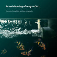 Bomba De Agua Para Acuario De Acrílico Transparente Filtro De Agua Con Orificio De Salida Para Aumentar El Oxígeno Accesorios De Acuario - details 2
