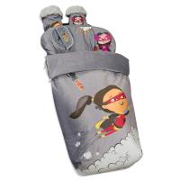 SACO PARA SILLA DE PASEO UNIVERSAL BABYLINE + MANOPLAS EN TEJIDO POLAR - details 5