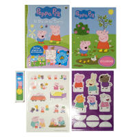 Peppa Pig Maletín Actividades 8 en 1 Peppa Pig, Incluye Actividades, Pegatinas, Cuento, Cuaderno para Colorear, Papelería Infantil para Niños y Niñas, +3 Años, 23x17x5cm - details 1