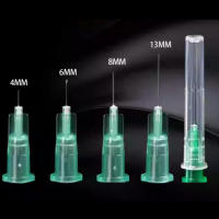 Juego De 5 Siringas Luer Lock De 3ML Con Agujas Estériles De Acero Inoxidable 18G 21G 22G 25G 27G Para Dispensar Líquidos En Tatuaje - details 14