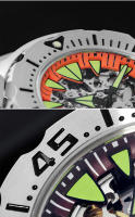 Reloj De Pulsera Mecánico Para Hombre ADDIESDIVE Lujo Esqueleto Automático Vidrio De Zafiro BGW9 Luminoso Diver 200m Acero Inoxidable - details 12