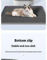 Manta Para Litiario De Gato Grande Impermeable Doble Capa Antideslizante Lavable Captura Arena Y Patas Anti Roto Duradera - details 10