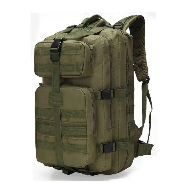 Mochipa táctica de Asalto 3P para aficionados militares, mochila de Montañismo de Doble hombro para Exterior, impermeable, de camuflaje, median de 35 L. - 1