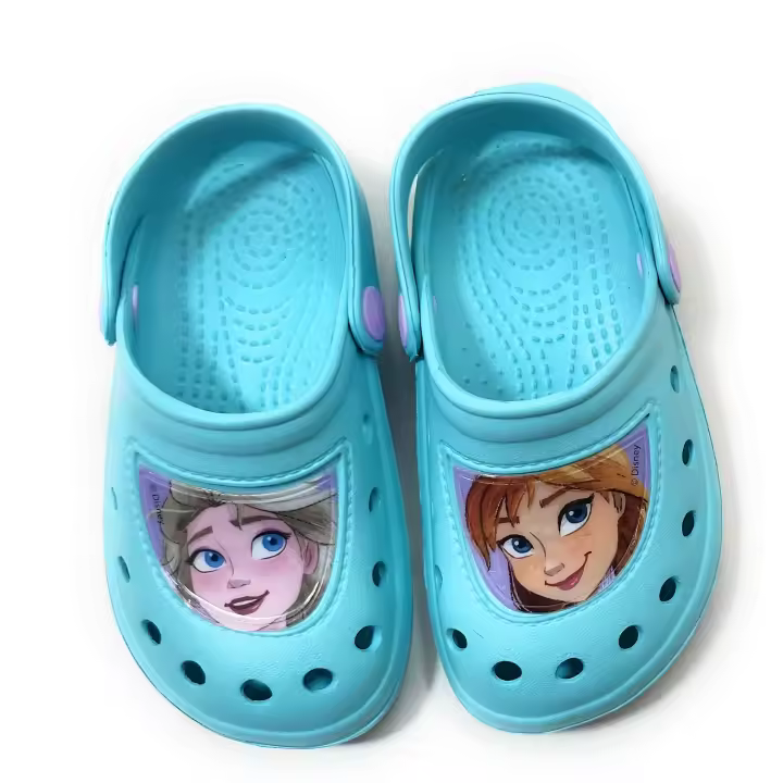 Zuecos Frozen para Niñas | Zuecos Disney Frozen para Playa o Piscina | Zuecos Frozen Elsa y Anna Cómodos Antideslizantes - 1