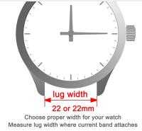 Correa De Reloj De Lona De Náilon Para Hombre Con Estampado Rápido De 18mm 20mm 22mm 24mm Compatible Con Amazfit Y Samsung Galaxy Watch Sport - details 0