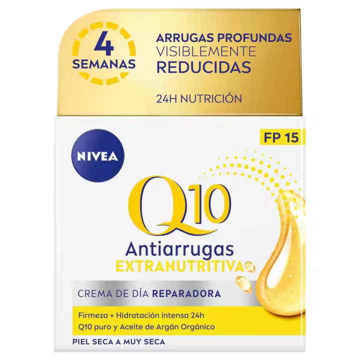 NIVEA Q10 Antiarrugas Crema de Día Extranutritiva FP15 50 ml - 1