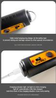 Juego De Destornilladores Eléctricos Recargables Herramienta De Perforación Manual Con Batería De Litio Portátil Para Uso Doméstico Y DIY - details 12