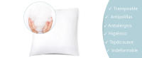KingnetStore - Relleno de Cojín Cojine de Fibra Hueca Siliconada de Alta Recuperación, Suave, Mullido, Antialérgico. Cojín Decorativo para Casa, Dormitorio, Salón o Coche, Adaptable a Todas Las Fundas. 30x50 40x40 40x60 45x45 50x50 50x70 55x55 60x60 CM - details 1