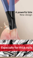 Tijeras De Uñas Profesionales Anti-salpicaduras Tamaño Grande Para Domicilio Y Uso Doméstico Herramientas De Manicura Para Dedos Y Pies Material Acero Inoxidable - details 2