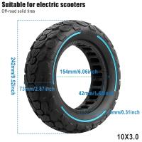 Pneumático De Goma Sólido Para E-Scooter ZERO 10X Kugoo M4 G1 Dualtron Rueda De Scooter Eléctrico 10X3.0 255*80 80/65-6 Con Honeycomb - details 0