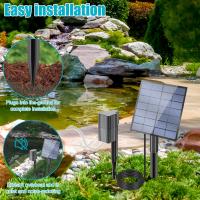 Aerador De Estanque Solar 7V/2.5W Eficiente Oxigenador De Tanque De Peces Con Tubo De Aire Y Piedra De Bolbog Para Estanque De Peces - details 2