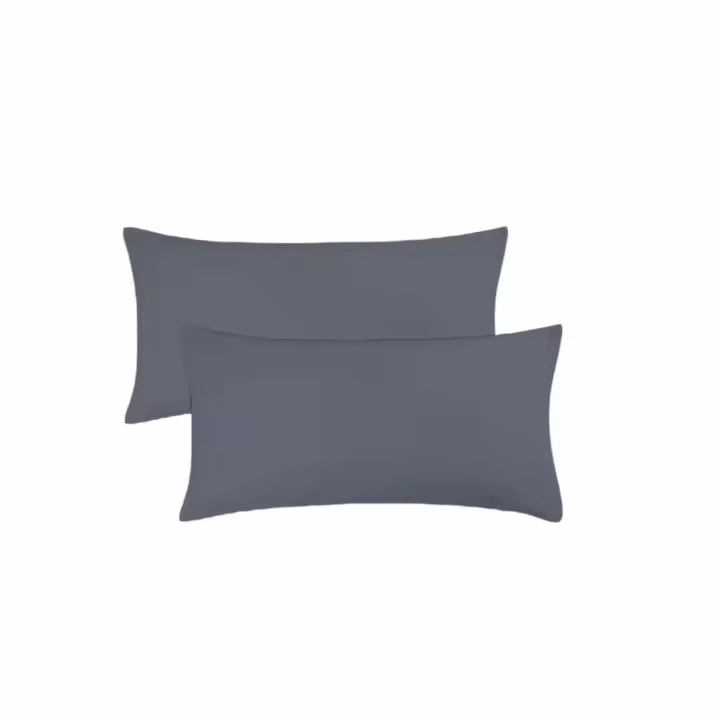 ARISE SHOP-Juego de 2 fundas almohada100% Poliéster,Con cremallera, funda de almohada de color sólido, ( 45x70cm,45x80cm,45x90cm,45x135cm,45x150cm) - 1