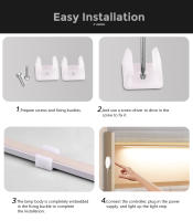 Tira De LED COB Neón USB 5V Con Interruptor De Toque Penetrable Para Iluminación De Armarios De Cocina Luz De Tapa Dimmable Resistente Al Agua 320 LEDs/m 3000K-6500K - details 7