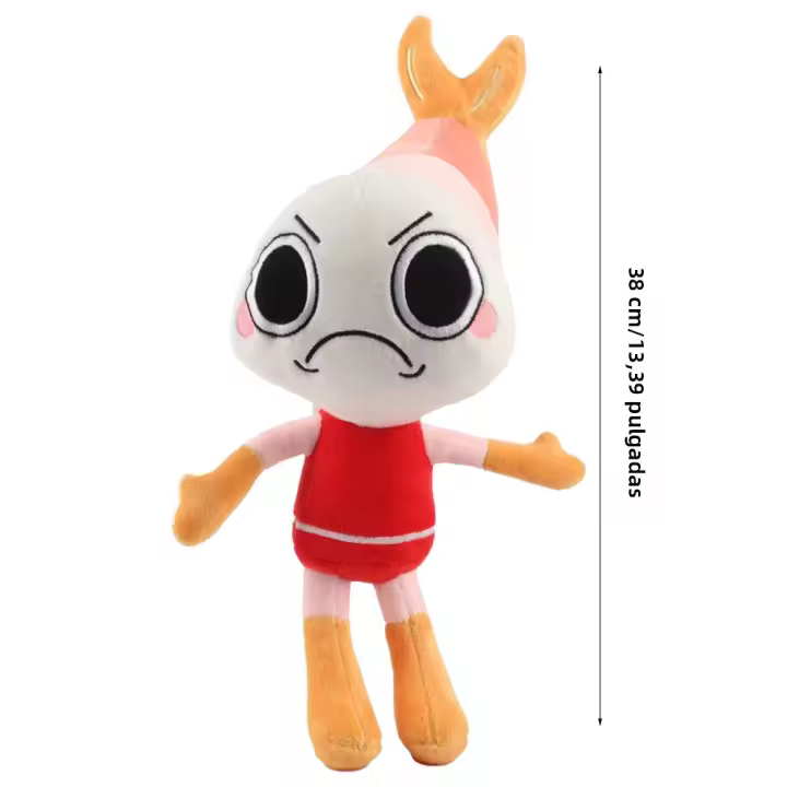 Muñeco De Peluche De Anime Cartoon 38cm/13.39in Dandy's World Regalo Para Niños Decoración De Sofá Para Dormitorio Relleno De Algodón PP - 1