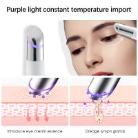 Dispositivo De Belleza Para Los Ojos 5 En 1 Masajeador Facial Terapia De Luz Roja LED Herramienta De Cuidado De La Piel Para Relax Circulos Oscuros Bolsas Y Puffiness - details 6