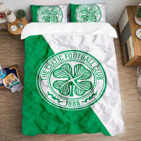 Juego De Edredón Y Fundas Para Almohada Celtics-FC Deportivo Para Adultos Niño Y Niña Decoración De Dormitorio Tamaño US EU AU Material Poliéster/Celulosa - details 5