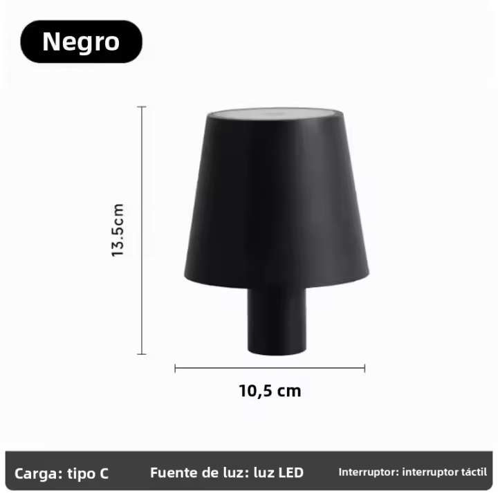 Lámpara De Mesa Inalámbrica Para Botellas De Vino LED Luz De Botella Para Uso Exterior Control Táctil Ideal Para Restaurantes Bares Festivales Y Fiestas - 1