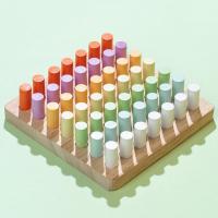 Juguetes Educativos Montessori Para Niños Bloques De Madera Coloridos Entrenamiento De Coordinación Ocular-Mano Y Conocimiento Cognitivo - details 3