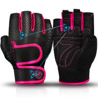 Guantes De Gimnasio MOREOK Antideslizantes Con Almohadillas De 3MM Para Levantamiento De Pesas Y Ejercicios De Kettlebell Para Hombres - details 9
