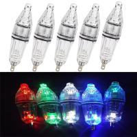 5Pcs Luz De Pesca Profunda DC 1.5V 12CM Multi Color LED Atracción De Peces Indicador Submarino Lure Luz De Caña De Pescar IP65 - details 0